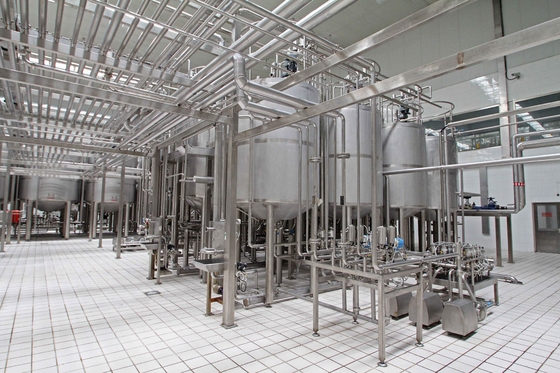 Pasterización de 5000 de Lpd de la lechería plantas de tratamiento de la leche