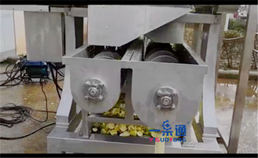 Máquina industrial SUS304 del Juicer del Destoner del mango para la fruta que deshuesa, piel
