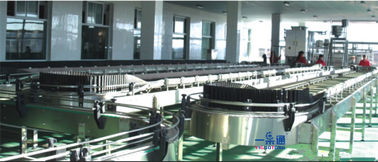 Máquina inclinable del esterilizador de la botella del cuello para la instalación de producción fresca del jugo/de la bebida