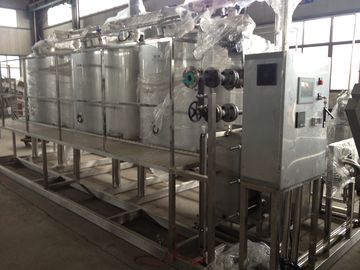 Sistema que se lava del CIP de la agua caliente/sistema automático del Cip para la bebida del té/la línea de la leche