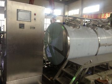 Agua caliente ácida del álcali que lava el sistema automático del Cip para las instalaciones lecheras de la bebida