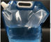 Bolsa plástica plegable del agua de 5l que camina 10l
