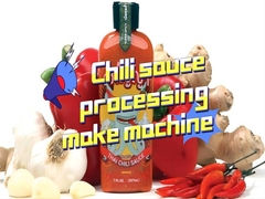 La línea de Chili Sauce Processing hace la máquina