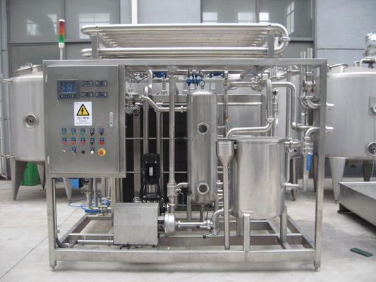 0.5 - 50 T/H Máquina pasteurizadora para leche y jugo