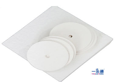 Papel de filtro industrial de la pulpa del algodón, cojín del papel de filtro de aceite en el rectángulo formado