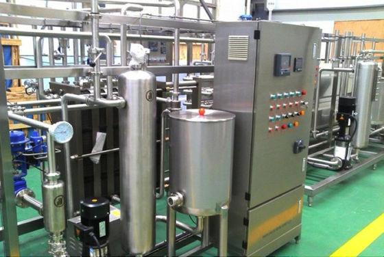Máquina Pasteurizadora de 1000L con PLC para Línea de Procesamiento de Leche / Yogur / Jugo de Frutas SUS304/316