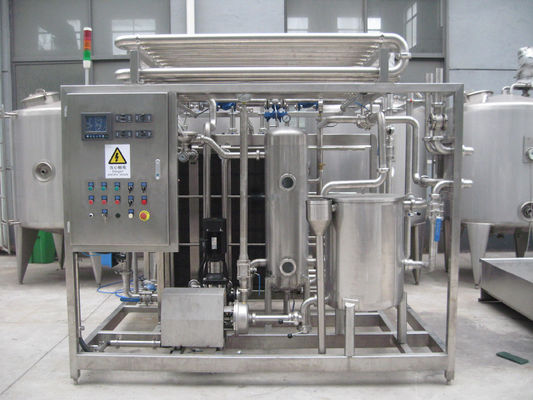 Máquina Pasteurizadora de 1000L con PLC para Línea de Procesamiento de Leche / Yogur / Jugo de Frutas SUS304/316