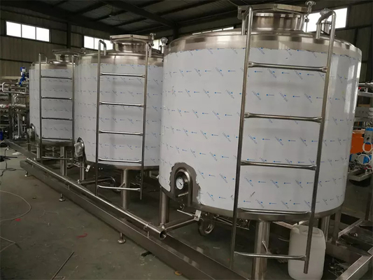 SUS304/316 Producción de leche de plantas personalizadas de alto costo nueva línea de procesamiento de leche de soja / almendras / avena / arroz Equipo para fábrica de lácteos