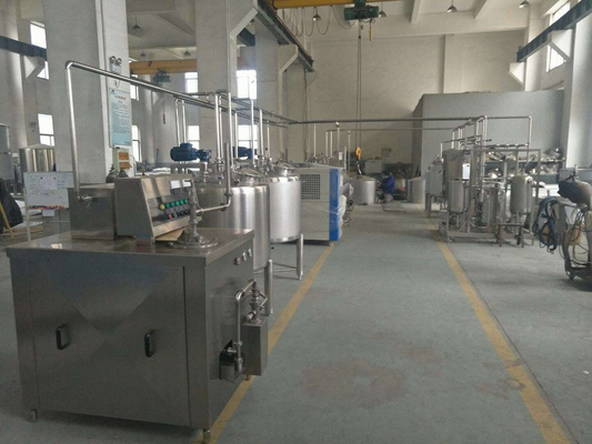 500-30000L/H Planta de producción de helados personalizada Línea completa de procesamiento de helados blandos/duros Máquina de helados con PLC