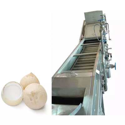 Máquina de procesamiento de leche de coco / agua personalizada Jugo de frutas Presión de extractor Máquina de producción de coco Línea de procesamiento de jugo de frutas