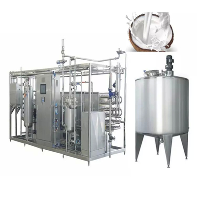 Máquina de procesamiento de leche de coco / agua personalizada Jugo de frutas Presión de extractor Máquina de producción de coco Línea de procesamiento de jugo de frutas