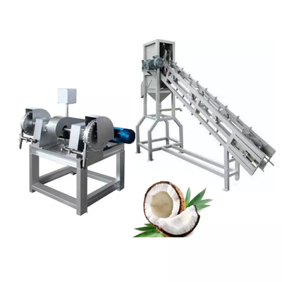 Máquina de procesamiento de leche de coco / agua personalizada Jugo de frutas Presión de extractor Máquina de producción de coco Línea de procesamiento de jugo de frutas