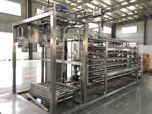 Máquina de llenado aséptica para ketchup / salsa / mermelada para la línea de procesamiento de tomate