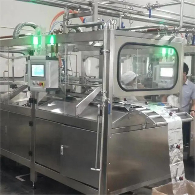 Pulpa de frutas Pasta de tomate mermelada de leche Bolsa de papel de aluminio Máquina de llenado aséptica Caja de gran capacidad en bolsa