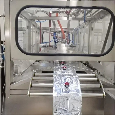 Pulpa de frutas Pasta de tomate mermelada de leche Bolsa de papel de aluminio Máquina de llenado aséptica Caja de gran capacidad en bolsa
