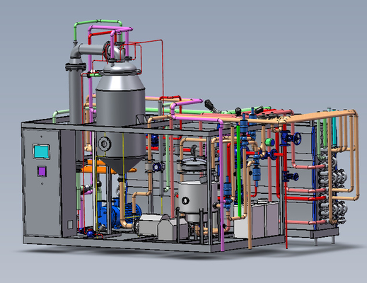 Esterilizador de inyección directa de vapor DSI Flash UHT Esterilización para agua de coco de leche