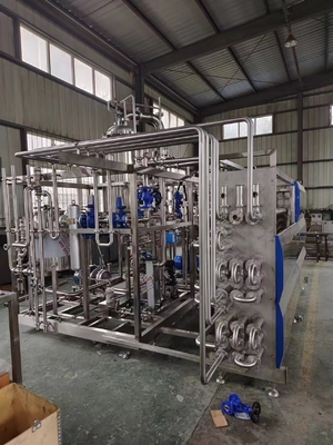 Esterilización directa por vapor Nueva tecnología del esterilizador DSI / máquina de esterilización UHT