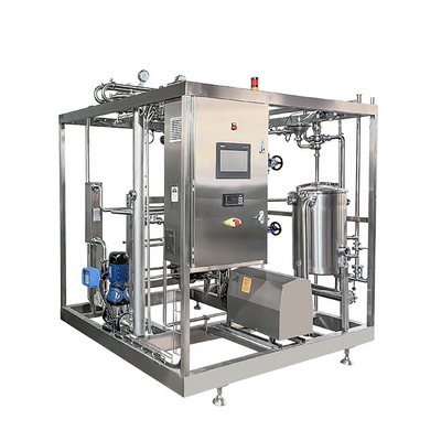 Esterilizador de pasteurización profesional para la línea de procesamiento de líquido de leche / yogur / huevo 500-20000l / h