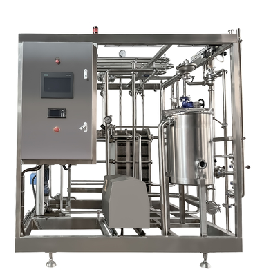 Esterilizador de pasteurización profesional para la línea de procesamiento de líquido de leche / yogur / huevo 500-20000l / h