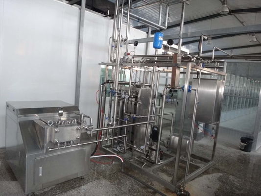 Máquina de pasteurización personalizada de 500-20000L/H con esterilizador PLC de 500-20000L/H para la línea de procesamiento de manzanas/naranjas/cocos SUS304/316