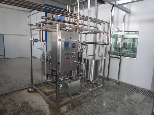 Máquina de pasteurización personalizada de 500-20000L/H con esterilizador PLC de 500-20000L/H para la línea de procesamiento de manzanas/naranjas/cocos SUS304/316
