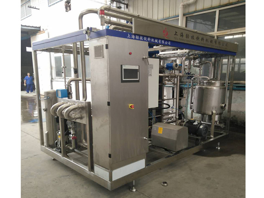 Pasteurizador personalizado de 0,5-20T/H para la línea de procesamiento de jugo de naranja/manzana/coco máquina de pasteurización con PLC SUS304/316