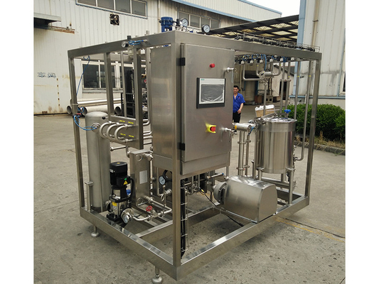 Pasteurizador de alto rendimiento para la industria de bebidas lácteas Máquina de pasteurización de tecnología avanzada SUS304/316