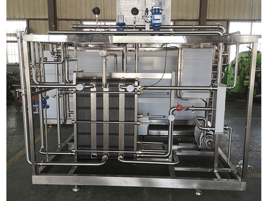 Máquina de esterilización de placas personalizable de alta producción para helados y pasteurizadores con PLC