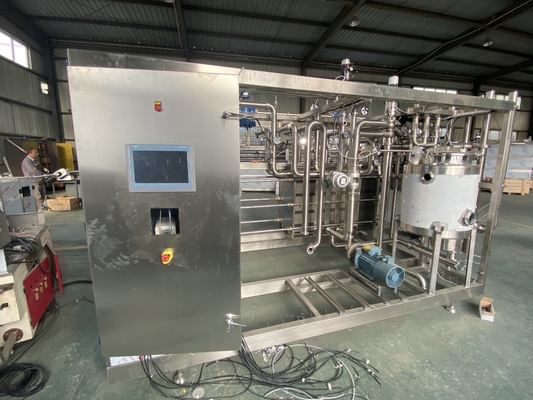 capacidad personalizable 500-20000 l/h Pasteurizador para la línea de procesamiento de coco Agua de coco / leche de coco