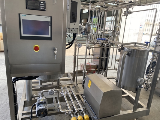 Máquina de esterilización con pasteurizante para planta de procesamiento de líquido de huevo con PLC automático