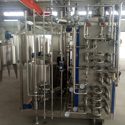 Esterilización personalizada de alta eficiencia Esterilizador Uht para salsa de chile Línea de procesamiento de chile totalmente automática con plc