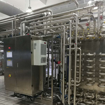 Esterilización personalizada de alta eficiencia Esterilizador Uht para salsa de chile Línea de procesamiento de chile totalmente automática con plc