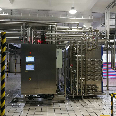 Esterilización personalizada de alta eficiencia Esterilizador Uht para salsa de chile Línea de procesamiento de chile totalmente automática con plc