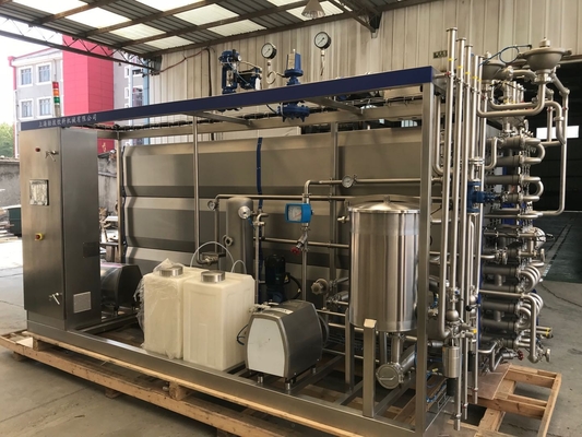 Máquina de esterilización UHT totalmente automática para la industria láctea y de bebidas con PLC Nuevo esterilizador UHT SUS304/316