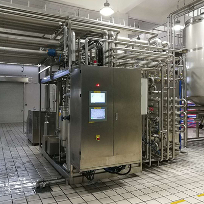 Máquina de esterilización UHT totalmente automática para la industria láctea y de bebidas con PLC Nuevo esterilizador UHT SUS304/316