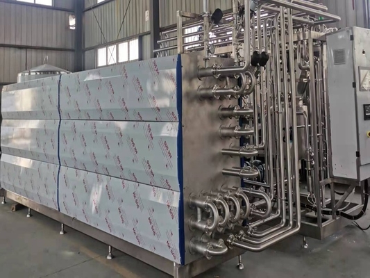 Máquina de esterilización UHT totalmente automática para la industria láctea y de bebidas con PLC Nuevo esterilizador UHT SUS304/316