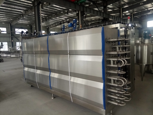 Equipo de esterilización Uht totalmente automático y rentable para la fábrica de alimentos y bebidas