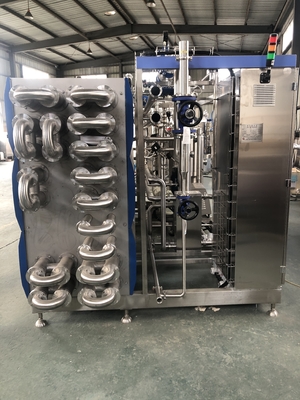 Ahorro de costes Uht Esterilizador de leche Máquina de esterilización a alta temperatura para la planta de procesamiento de lácteos