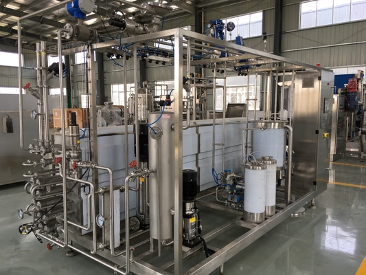 Esterilizador automático personalizado de 500-2000 l/h Uht para la línea de procesamiento de leche/jugo/salsa Sus304/316
