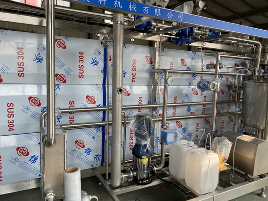 Ahorro de costes Uht Esterilizador de leche Máquina de esterilización a alta temperatura para la planta de procesamiento de lácteos
