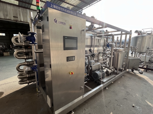 Ahorro de costes Uht Esterilizador de leche Máquina de esterilización a alta temperatura para la planta de procesamiento de lácteos