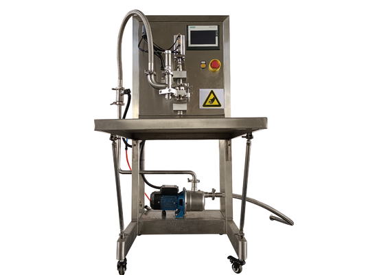 Venta caliente Semi-automático no aséptico BIB relleno para 2L / 5L / 15L bolsa en la caja de frutas Jiuce / leche / máquina de llenado de aceite con PLC