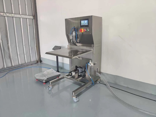 Máquina de llenado semiautomática no aséptica BIB de alta calidad para 1-25L de saco en caja de jugo/leche/vino llenador con SUS 304/316
