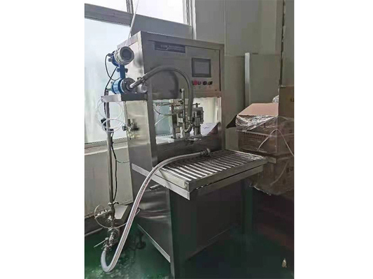 Máquina de llenado semiautomática no aséptica BIB de alta calidad para 1-25L de saco en caja de jugo/leche/vino llenador con SUS 304/316