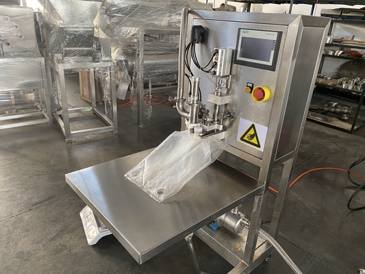 YGT Semi-Automático 1-25L Relleno BIB no aséptico para jugos de frutas / leche / aceite con PLC SUS304/316 hecho en China