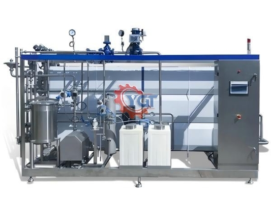 Línea de procesamiento de leche UHT de alta eficiencia y productividad para leche UHT personalizada 500-20000l/h con PLC SUS304/316
