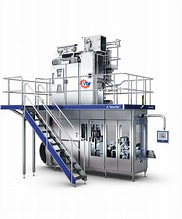 Línea de procesamiento de leche UHT de alta eficiencia y productividad para leche UHT personalizada 500-20000l/h con PLC SUS304/316