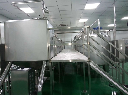 Línea de procesamiento de leche UHT de ahorro energético Solución de leche UHT personalizada de alta calidad y fiable 500-20000L/H SUS304/316