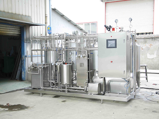 Línea de procesamiento de leche UHT de ahorro energético Solución de leche UHT personalizada de alta calidad y fiable 500-20000L/H SUS304/316