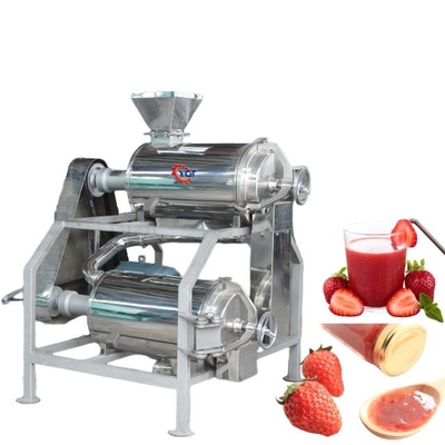 Línea de procesamiento de arándanos personalizada de alto rendimiento Planta de producción de arándanos / fresas / frambuesas Jugo de arándanos / pulpa / mermelada Máquina con PLC